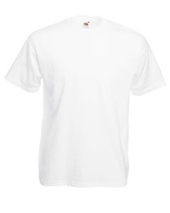 10-pack T-shirts Fruit of the Loom ronde hals wit