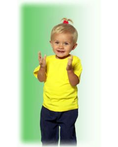 ETS baby t-shirt geel maat 62