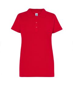 Polo pique lady red