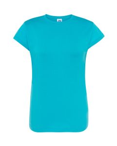T-shirt regular lady turquoise