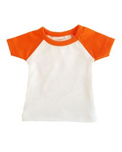 T-shirtsz mini t-shirt white/orange